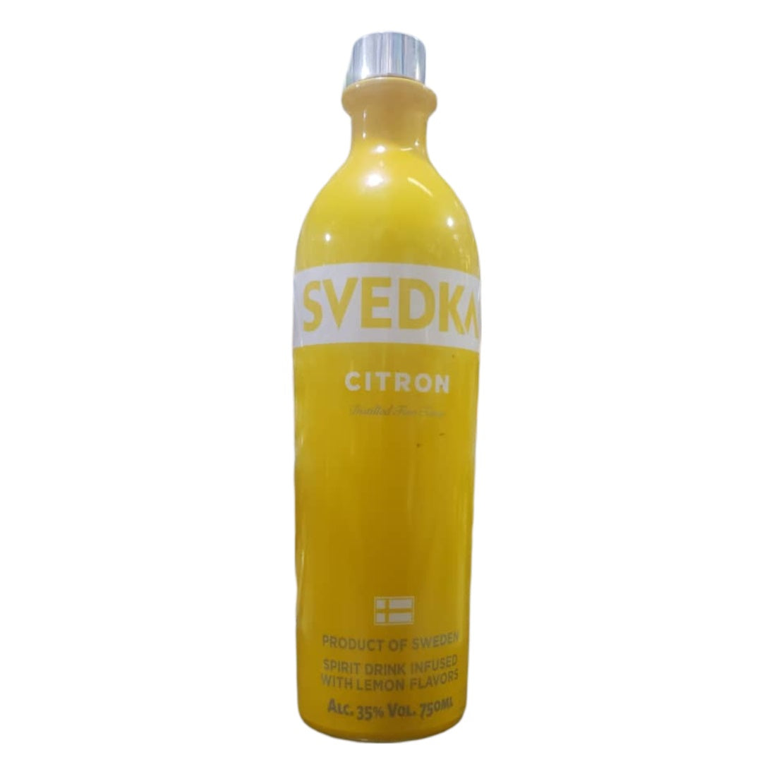SVEDKA, DISTILLED FIVE TIMES, ALC. 35 % VOL 750 ML