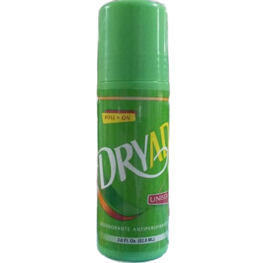 ROLL ON DRYAD UNISE THODORANTE ANTIPERSPIRANT 2.8 FL. Oz. (82.8 ML)