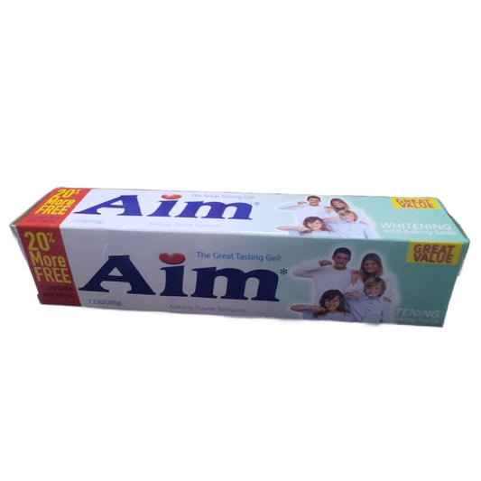 AIM, THE GREAT TASTING GEL , 20% MORE FREE
