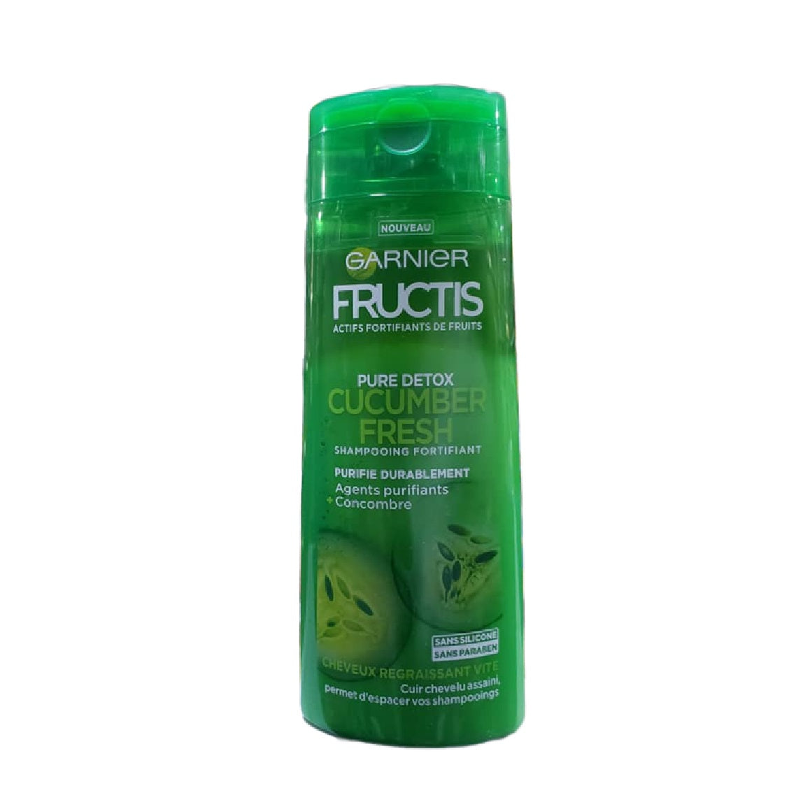 GARNIER FRUCTIS WITH ACTIVE FRUIT PROTEIN, FULL & PLUSH, FORTIFYING SHAMPOO,  12.5 FL OZ (370ml)
