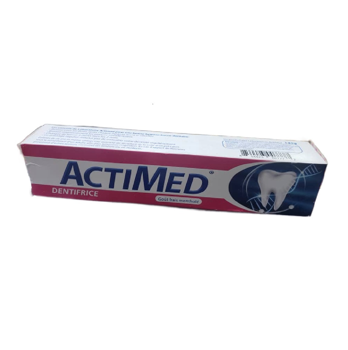 ACTIMED DENTIFRICE , GOÛT FRAIS MENTHOLÉ