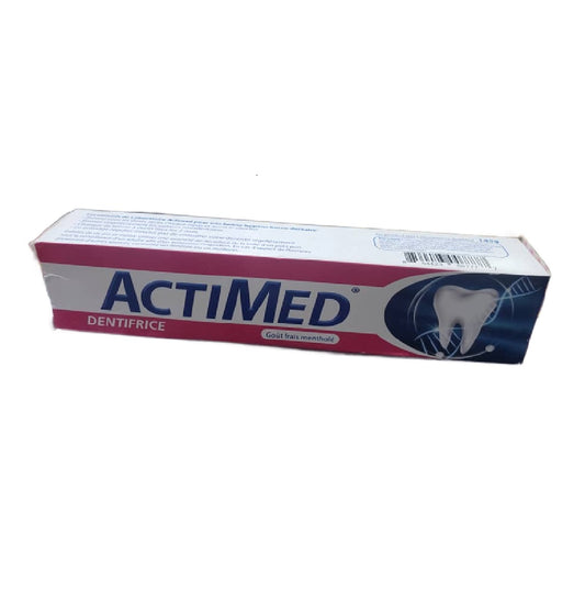 ACTIMED DENTIFRICE , GOÛT FRAIS MENTHOLÉ