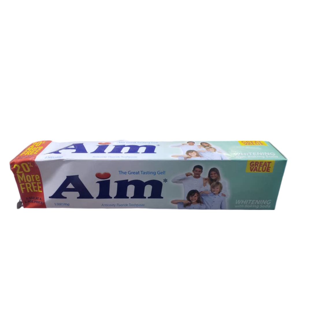 AIM* WHITENING ,THE GREAT TASTING GEL