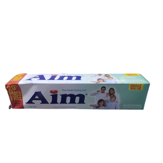 AIM* WHITENING ,THE GREAT TASTING GEL