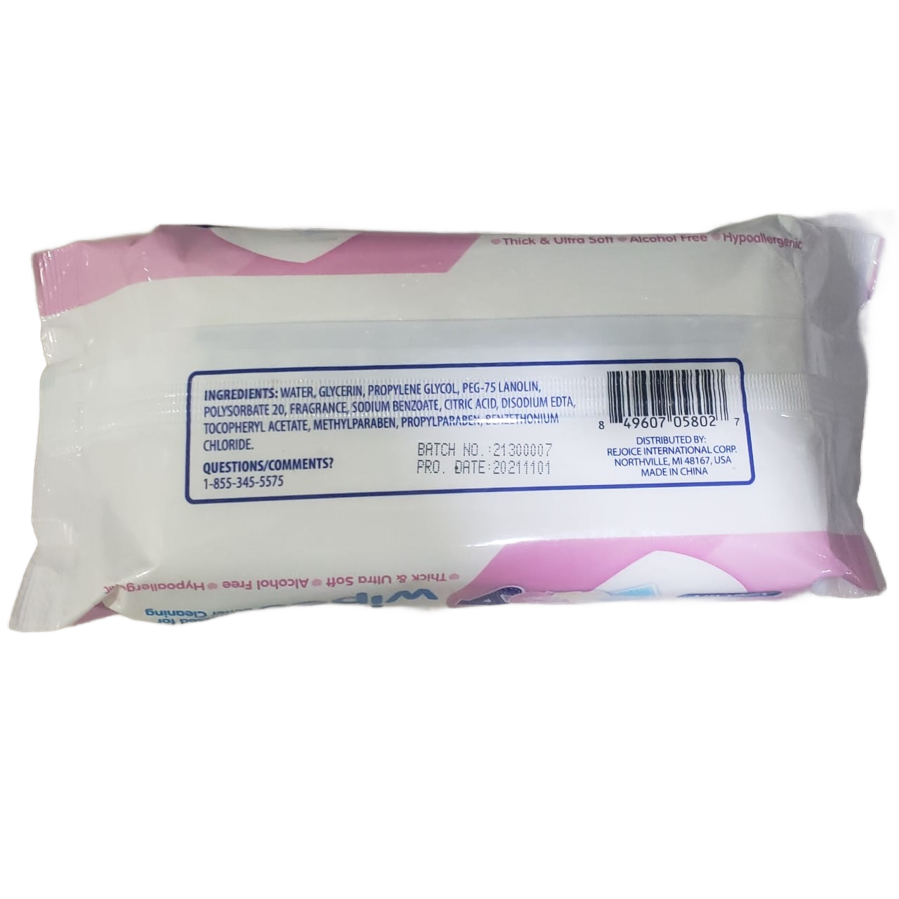 BABY WIPES, XTRA CARE, VITAMIN ENRICHED, 80 WIPES, 6.3 " X 6.7 "