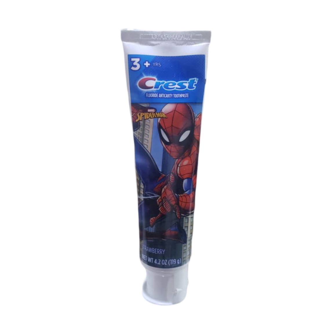 CREST FLUORIDE ANTICAVITY TOOTHPASTE, 3+ YRS, NET WT 4.2 OZ (119g)