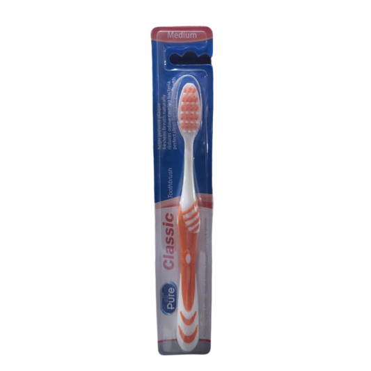 BROSSE À DENT, ALL PURE CLASSIC, MEDIUM