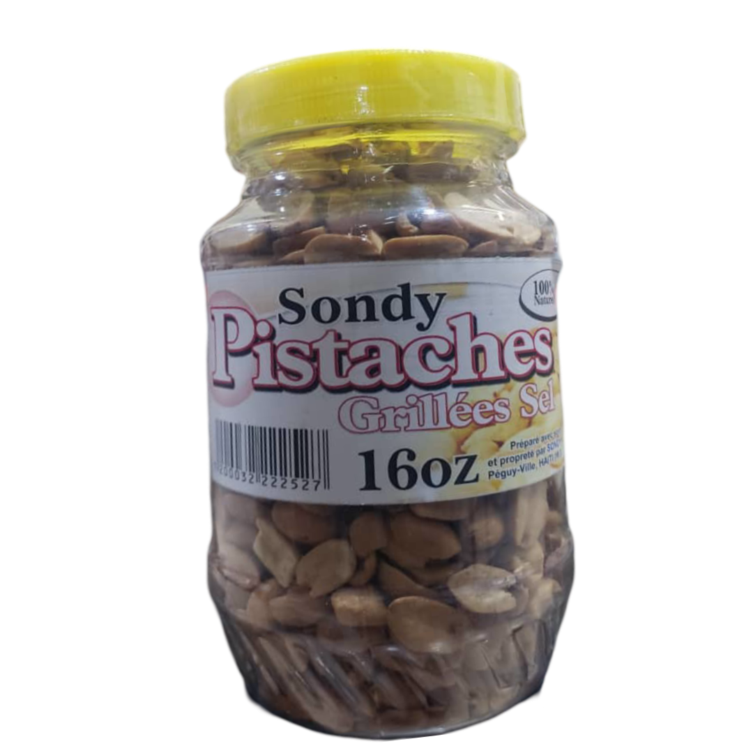 PISTACHES GRILLÉES SALÉES, 16 OZ