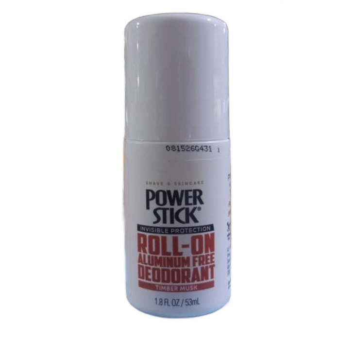 DEODORANT ,POWER  STICK , INVISBLE PROTECTION , ROLL-ON ALUMINUM FREE , 1.8 FL OZ/53 ML