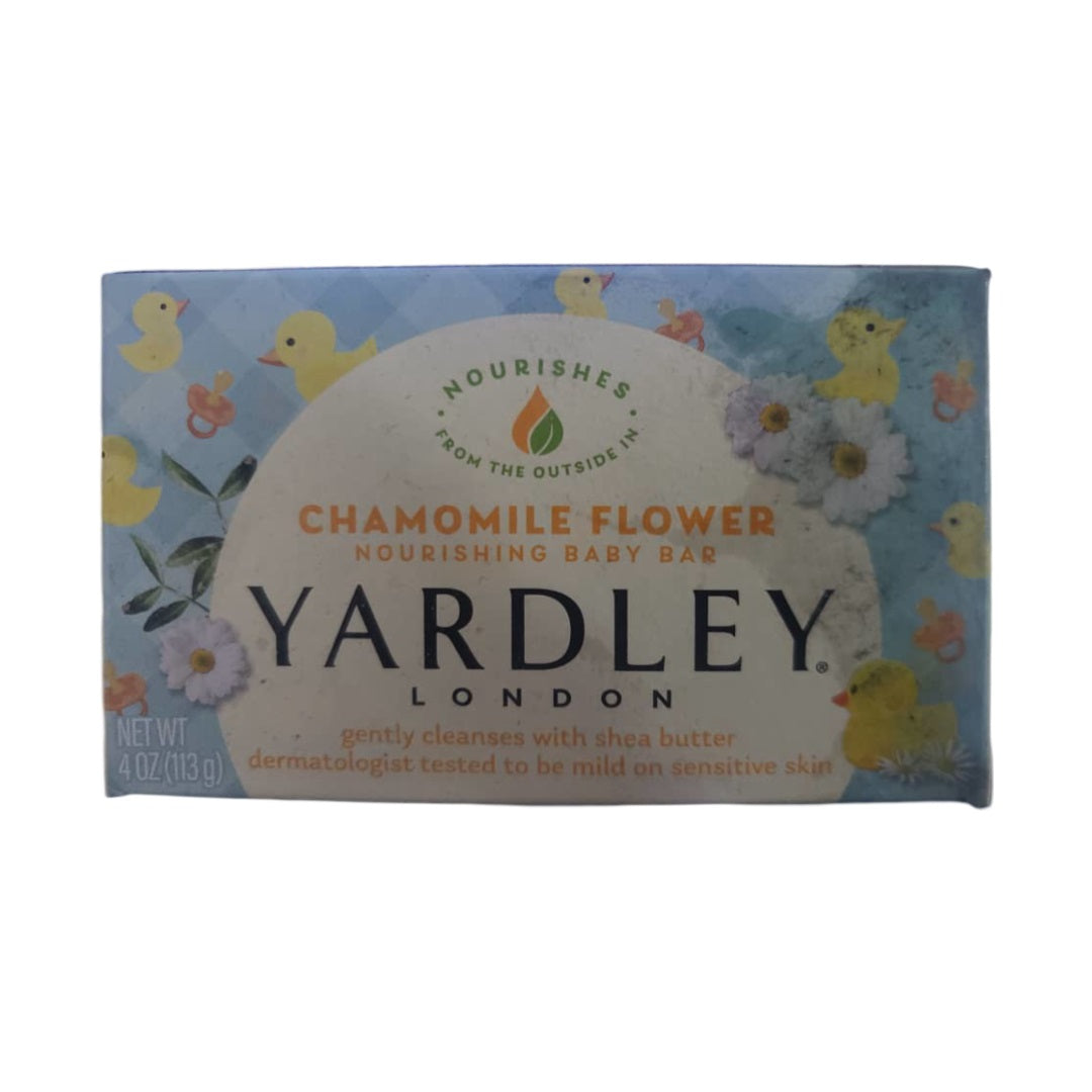 SOAP, SHAMOMILE FLOWER, NOURISHING BABY BAR, YARDLEY LONDON