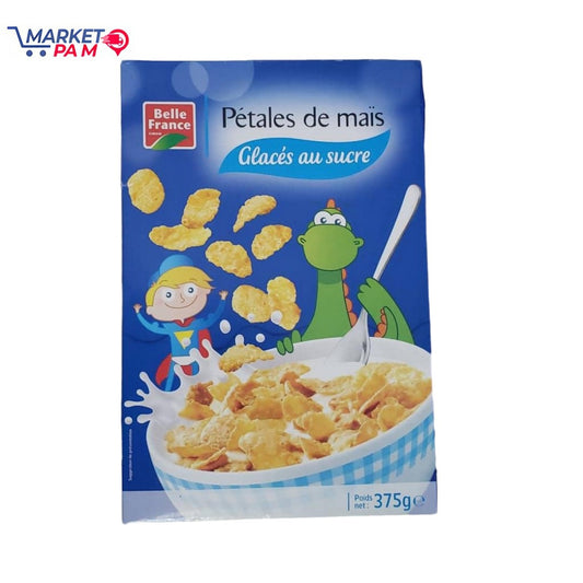 PÉTALES DE MAÏS, GLACÉS AU SUCRES, POIDS NET / 375 g e