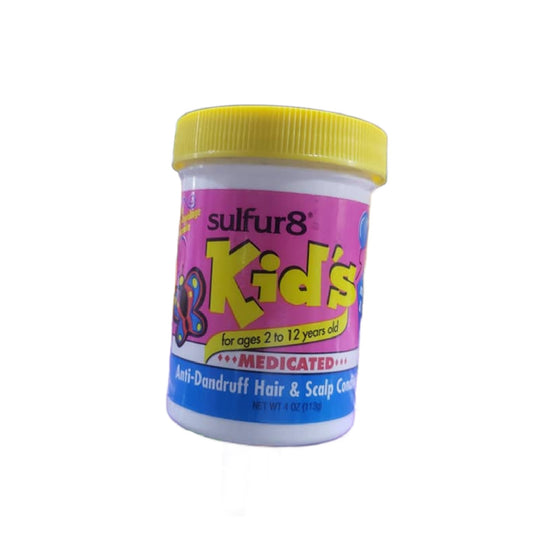 SULFUR8 KID'S, ANTI DANDRUFF HAIR & SCALP C. NET WT 4 OZ (113g) FOR AGES 2 TO 12 YEARS OLD