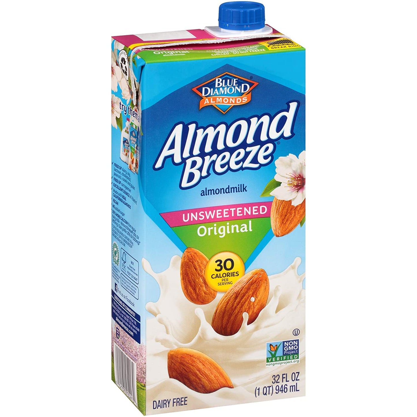 ALMOND BREAAZE AMONILK ORIGINAL 60 CALORIES