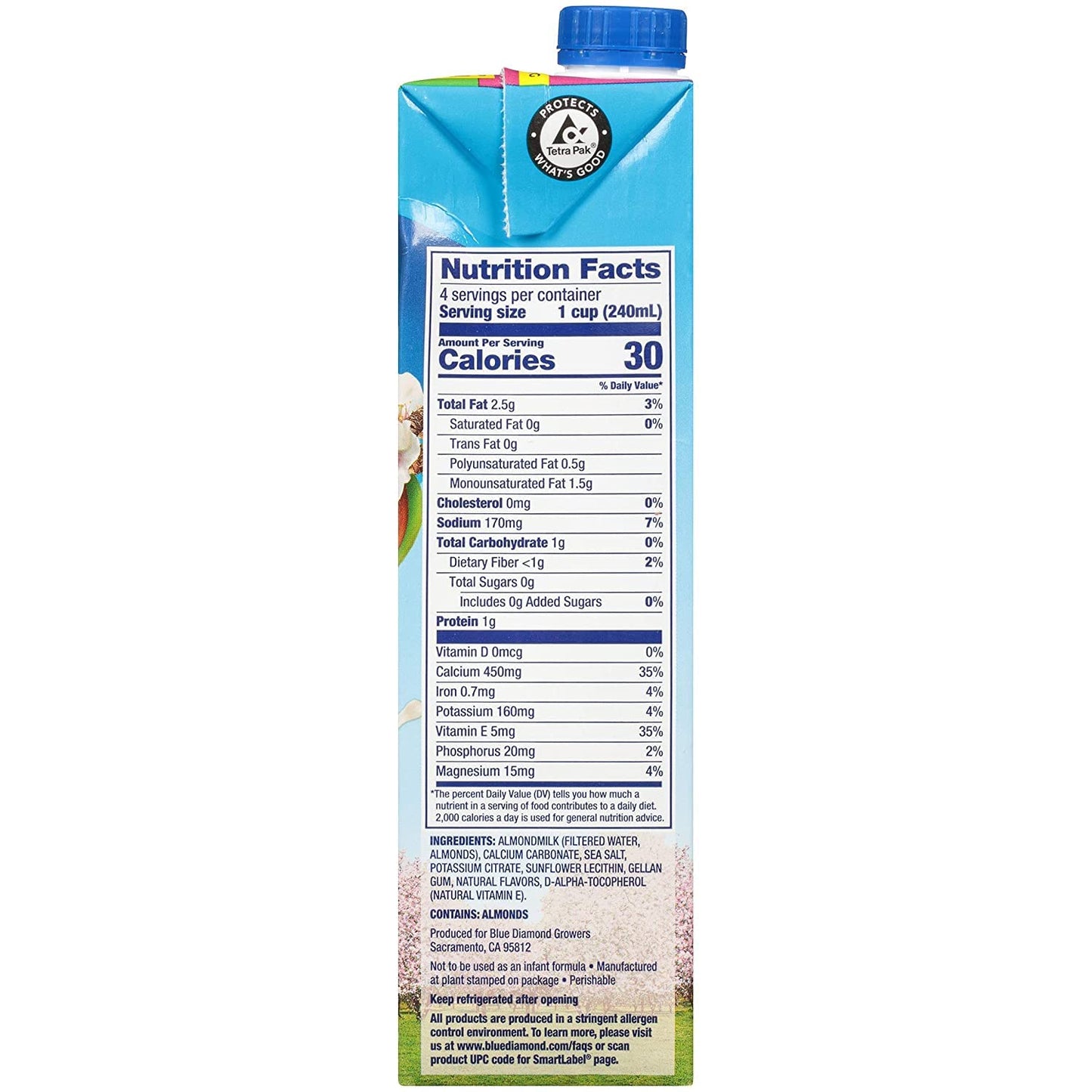 ALMOND BREAAZE AMONILK ORIGINAL 60 CALORIES