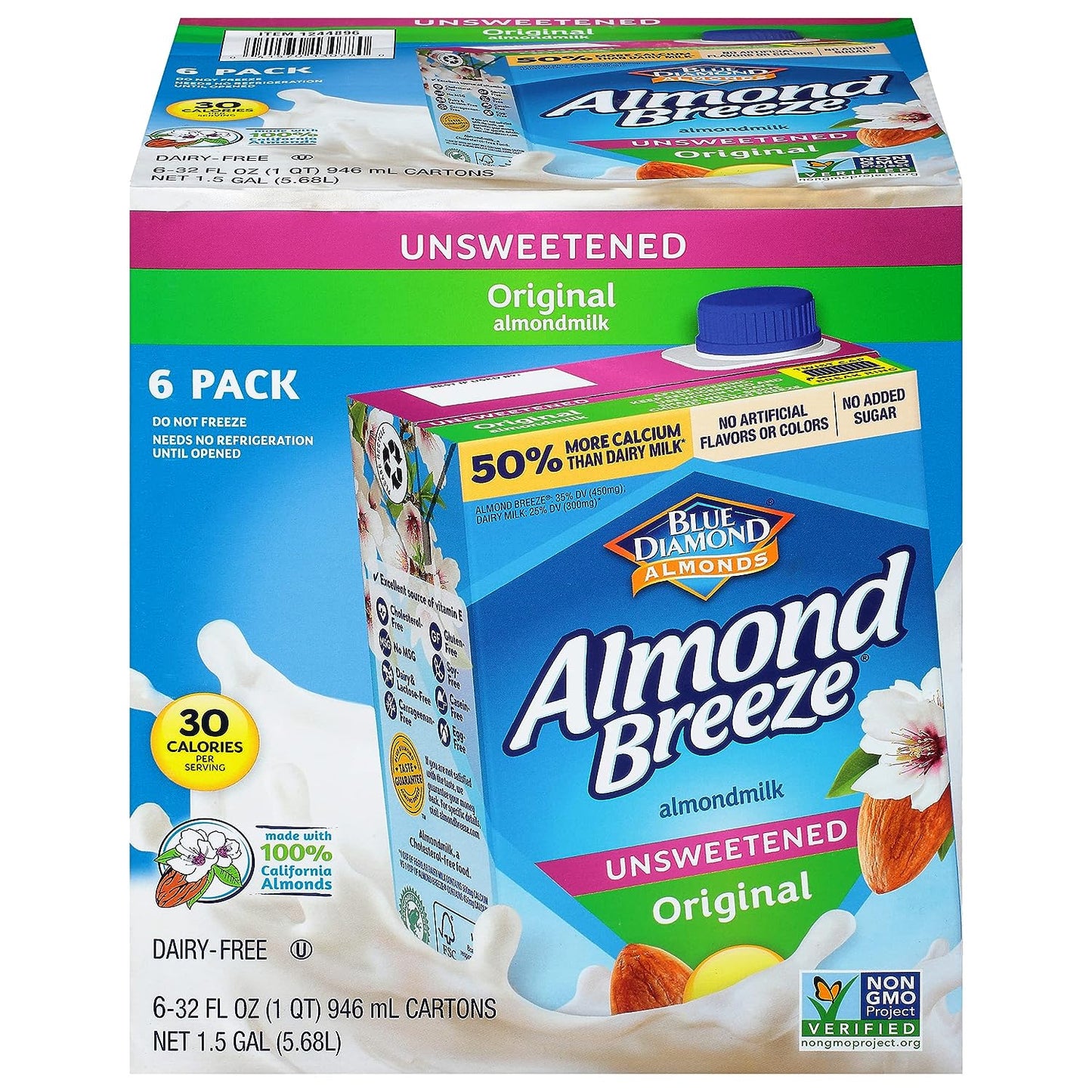 ALMOND BREAAZE AMONILK ORIGINAL 60 CALORIES