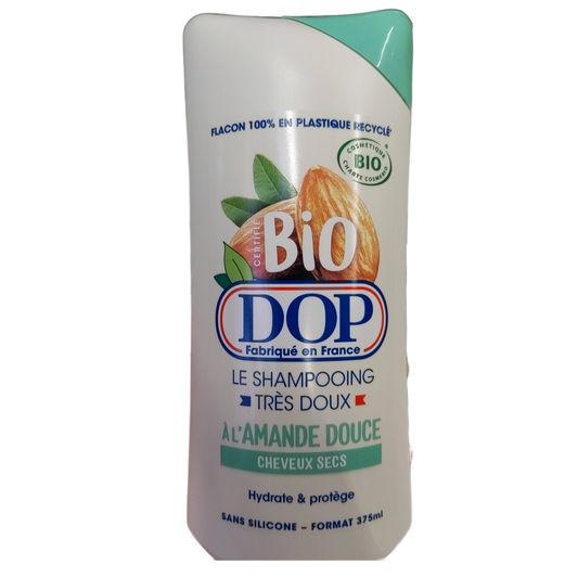 SHAMPOOING TRÈS DOUX ,BIO DOP , À L'AMANDE DOUCE
