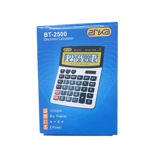 BT-2500 ELECTROIC CALCULATOR