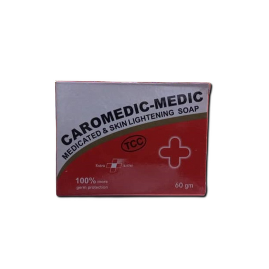 CAROMEDIC MEDIC,  MEDICATED & SKIN LIGHTENING SOAP , 60 gm