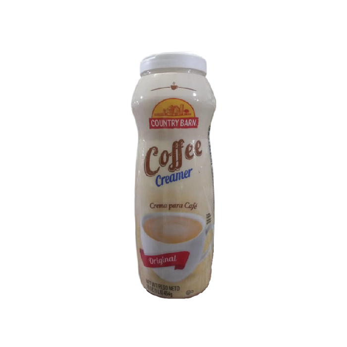COFFE CREAMER COUNTRY BARN 16 OZ 454 G