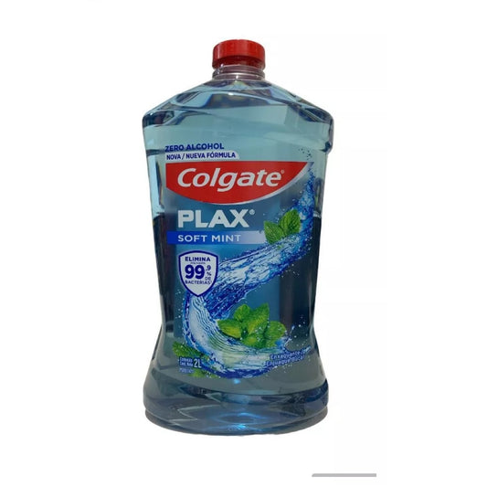 COLGATE, PLAX SOFT MINT,  ZERO ALCOHOL, 2 L