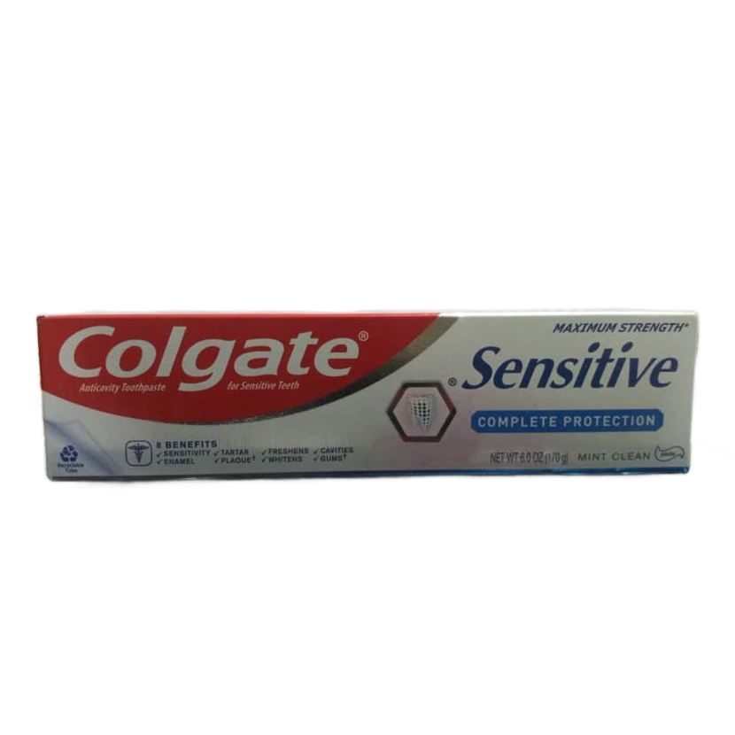 COLGATE ANTICAVITY FLUORIDE TOOTHPASTE MAX FRESH WITH WHITENING BREATH STRIPS COOL MINT