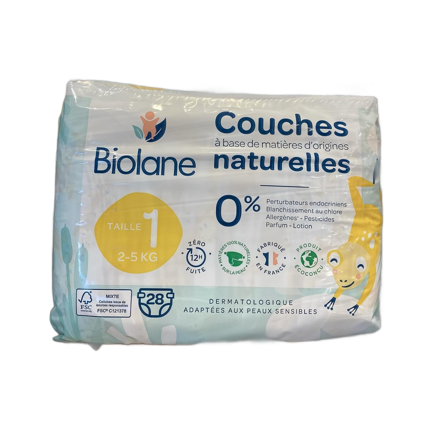 COUCHES À MATIÈRES D'ORIGINES (BIOLANE NATURELLE)