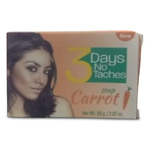 SAVON CARROT, DAYS NO TACHES 2.82 OZ