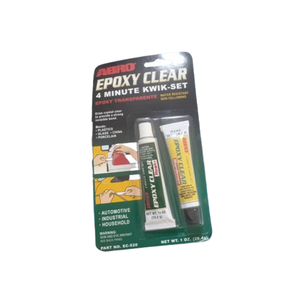 EPOXY CLEAR 4 MINUTE SKWIK-SET  (NET WT 1 OZ / 28.4 g0