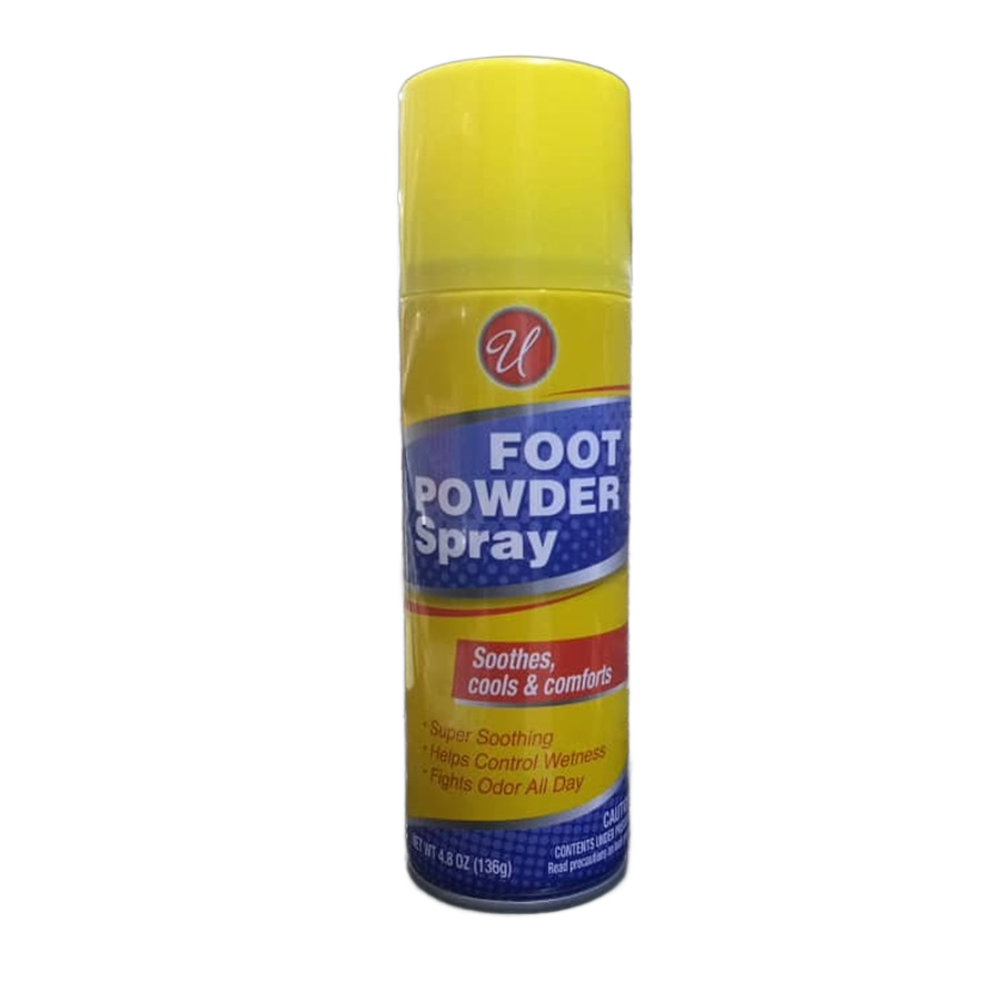 FOOT POWDER SPRAY, 4.8 OZ (136g)