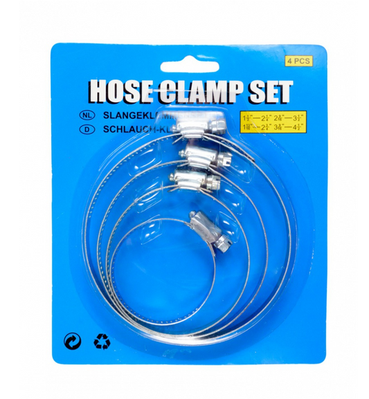 HOSE CLAMP SET  4 PCS