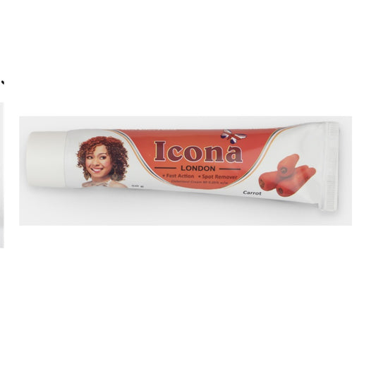 ICONA LONDON – Crème super éclaircissante à base de carotte
