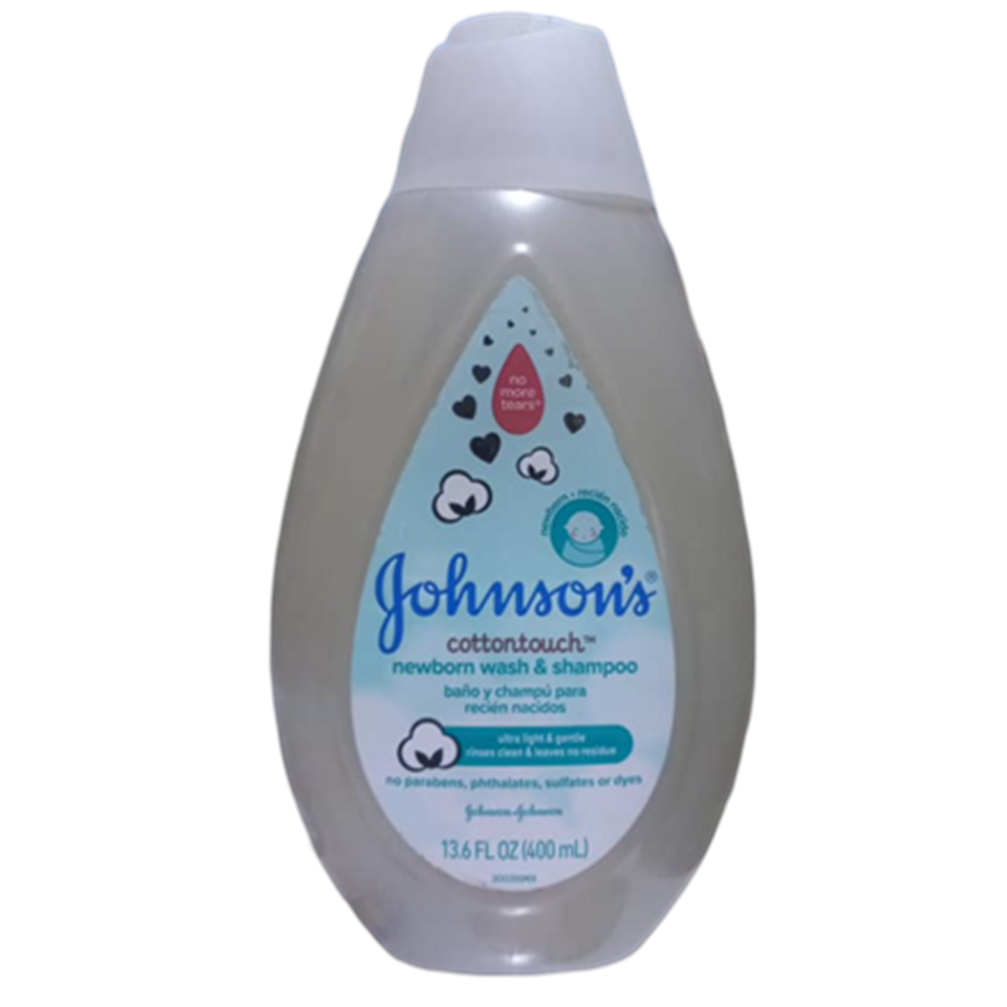 JOHNSON'S COTONTOUCH 13.6 FL OZ 400 ML