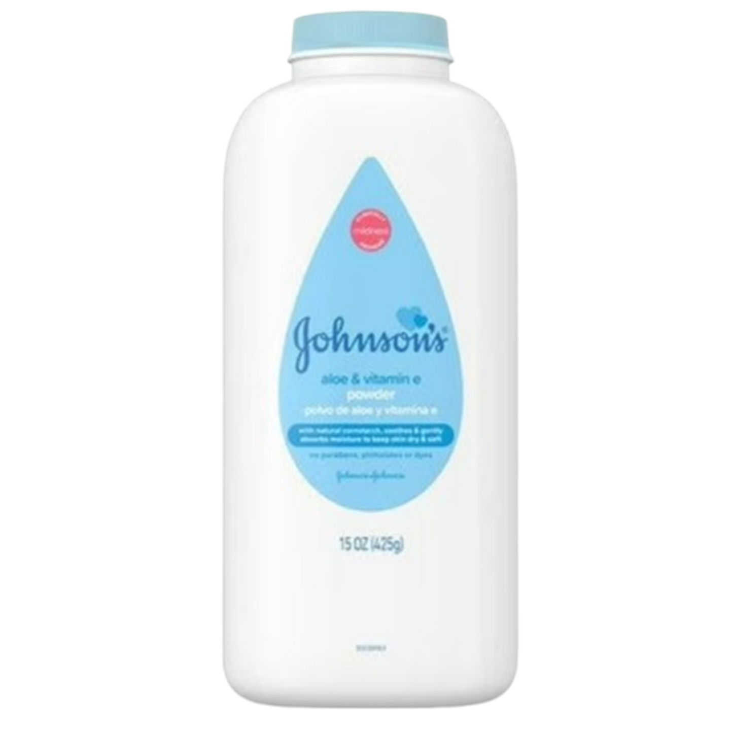 JOHNSON'S ALOE & VITAMIN e  POWDER (15 OZ /425g)
