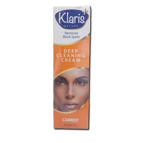 KLARIS, DEEP CLEANING CREAM, LEMON, REMOVES BLACK SPOTS