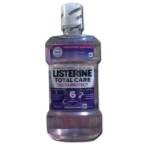 LISTERINE , COOL MINT ANTISEPTIC FOR A FRESHER  & CLEANER MOUTH THAN BRUSHING ALONE