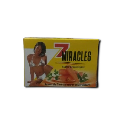 SAVON DE CAROTTE SUPER ECLAIRCISSANT, 7 MIRACLES