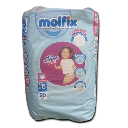 MOLFIX, COMFORTABLE LIKE NO DIAPER, 5 WAY FLEXIBLE GRIP