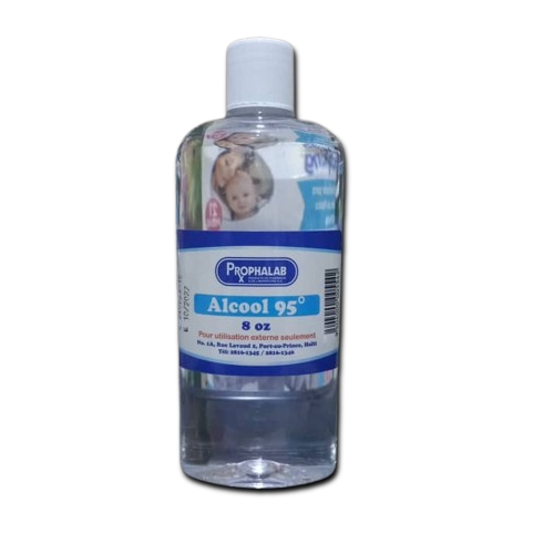 ALCOOL 95 ̊ 8 FL OZ