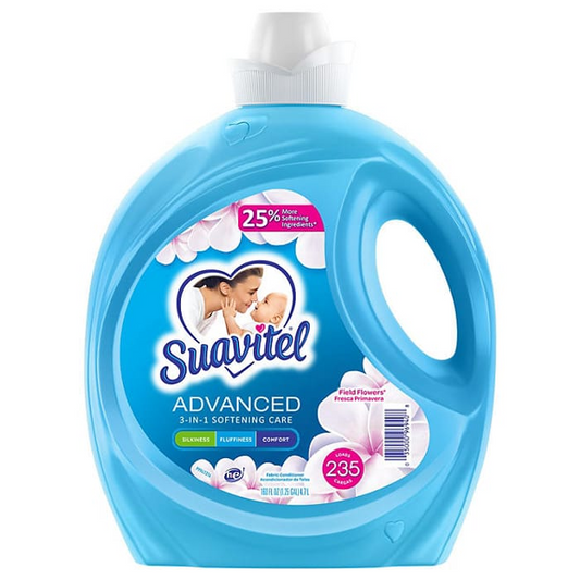 Suavitel Advanced Fabric Softner 3 In1 Care 160 Oz