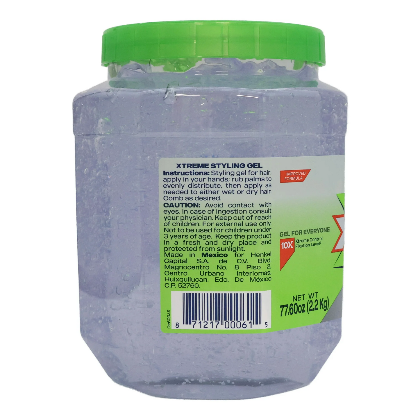 XTREME PRO EXPERT STYLING GEL, 77.6 OZ.