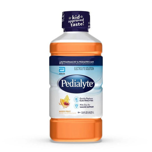 Solution électrolytique de fruits mélangés Pedialyte 33,8 oz