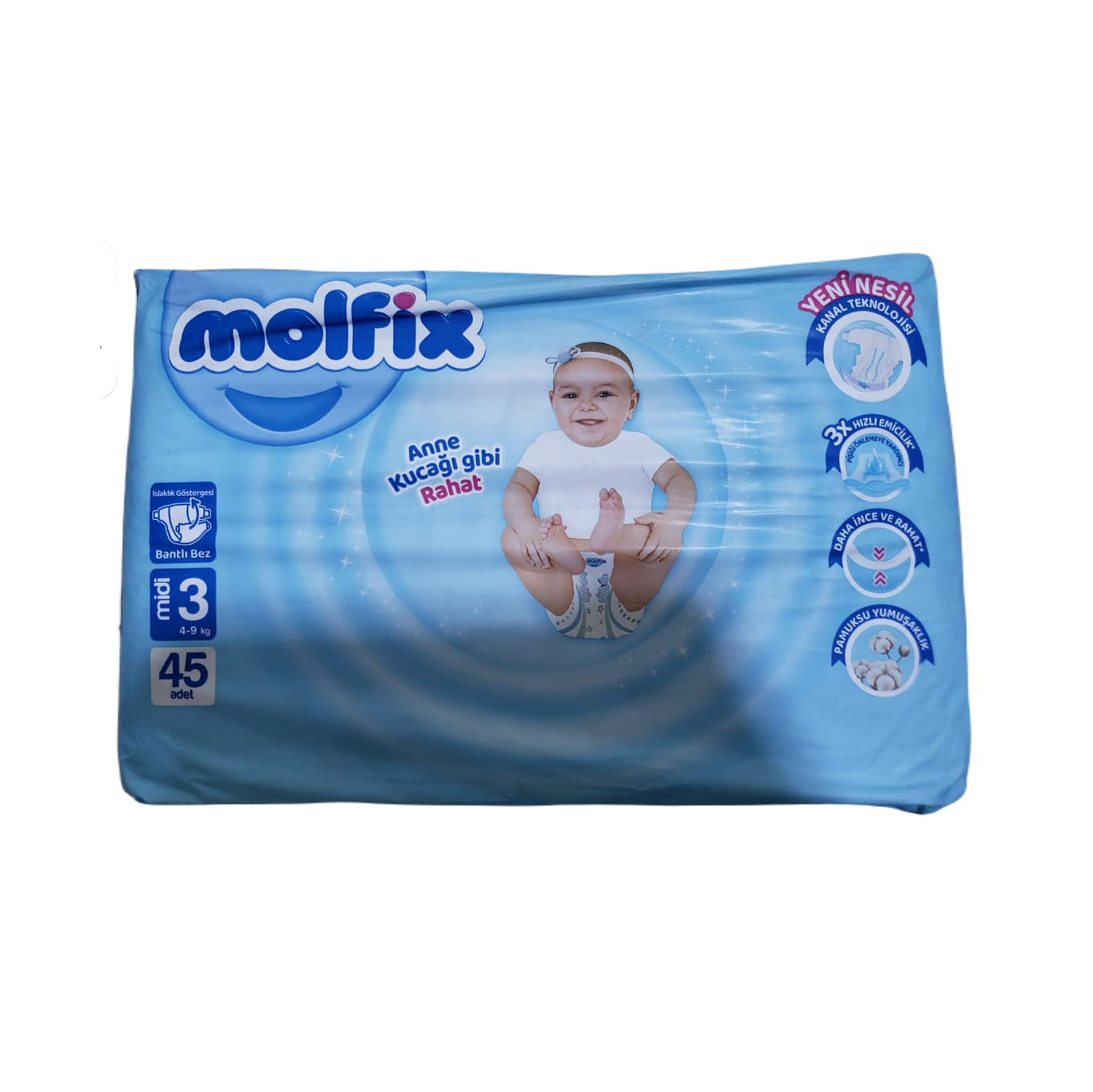COUCHE POUR BÉBÉ, MOLFIX  ANNE KUCAĞI GIBI RAHAT