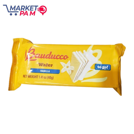 BAUDUCCO WAFER VANILLA │ NET WT 1.41 OZ (40 g)