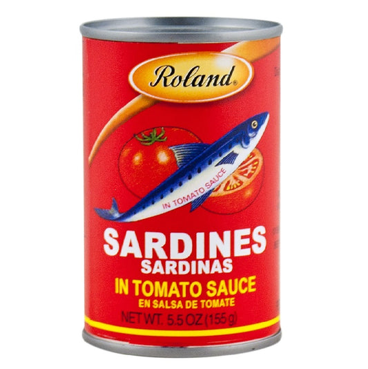 ROLAND SARDINES IN TOMATO SAUCE 15 OZ (425G)