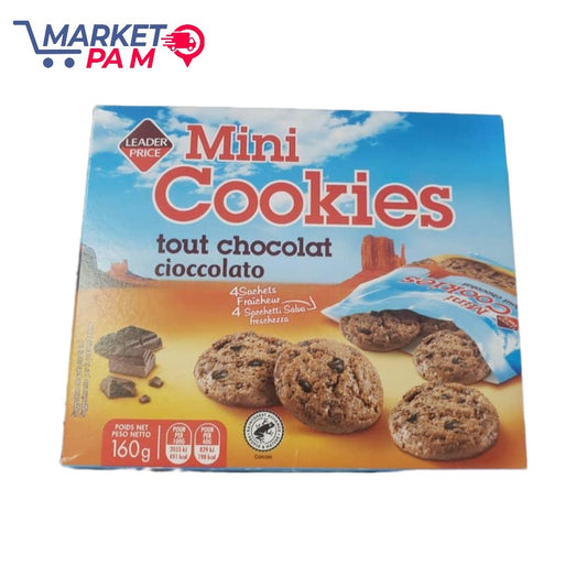 MINI COOKIES TOUT CHOCOLAT CIOCCOLATO, 160 g