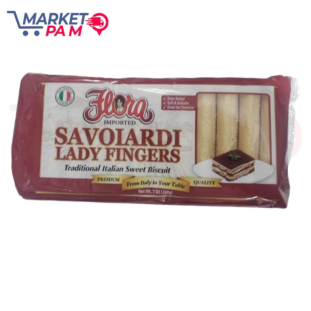 FLORA, SAVOLARDI LADY FINGERS, 7 OZ (200 g)
