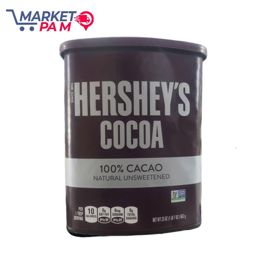 HERSHEY'S COCOA, 100% CACAO, 23 OZ