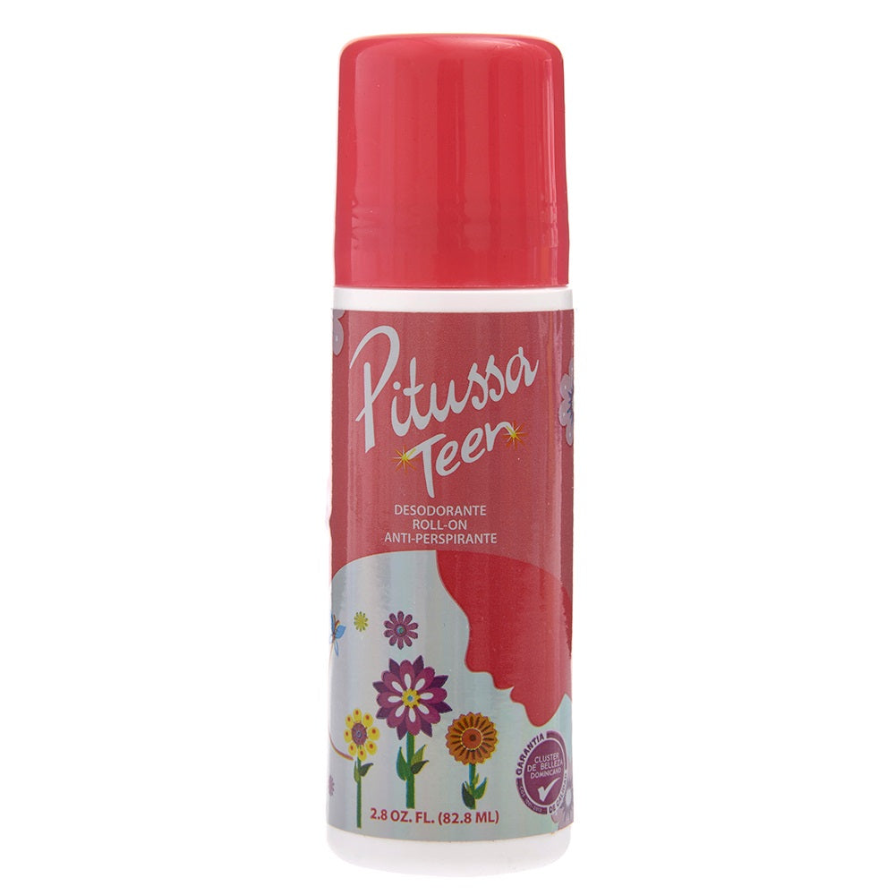 PITUSSA TEEN (DESODORANTE ROLL-ON  2.8 OZ. FL (82.8 ml)