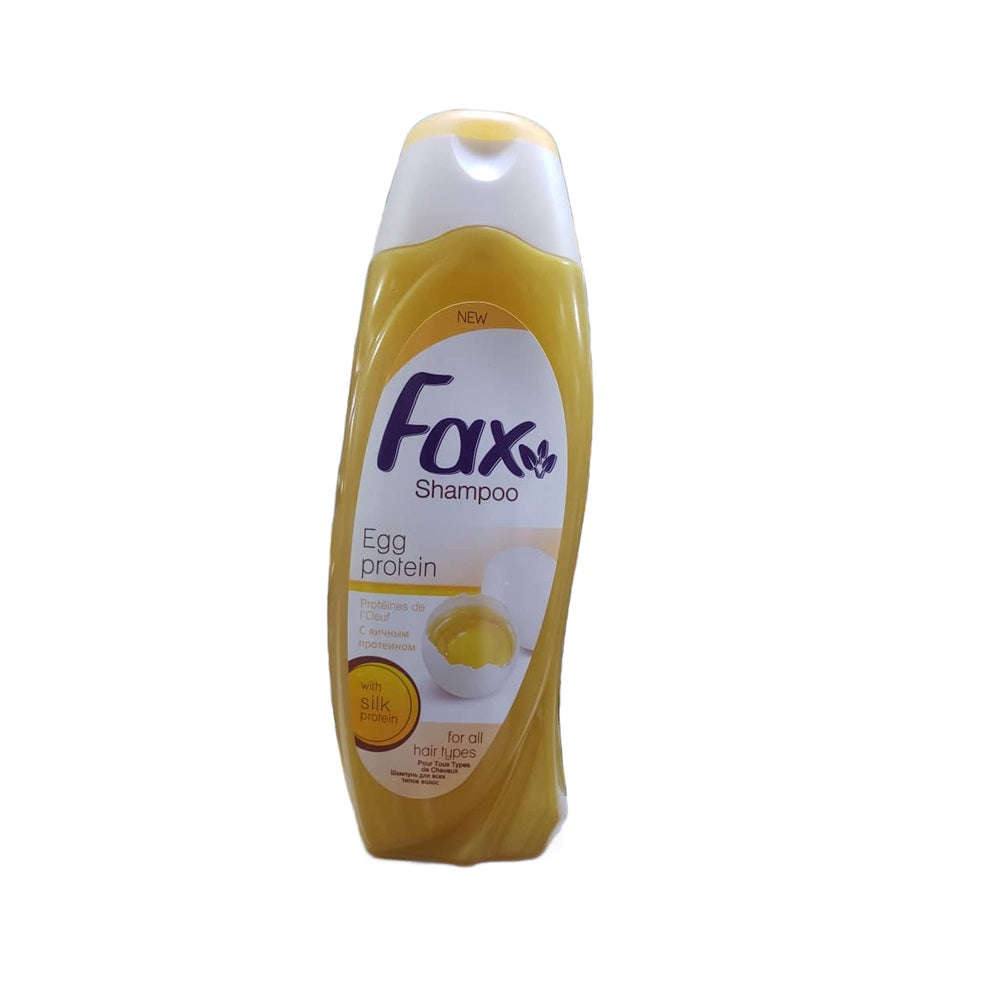 FAX SHAMPOO EGG PROTEIN , FOR ALL HAIR TYPES