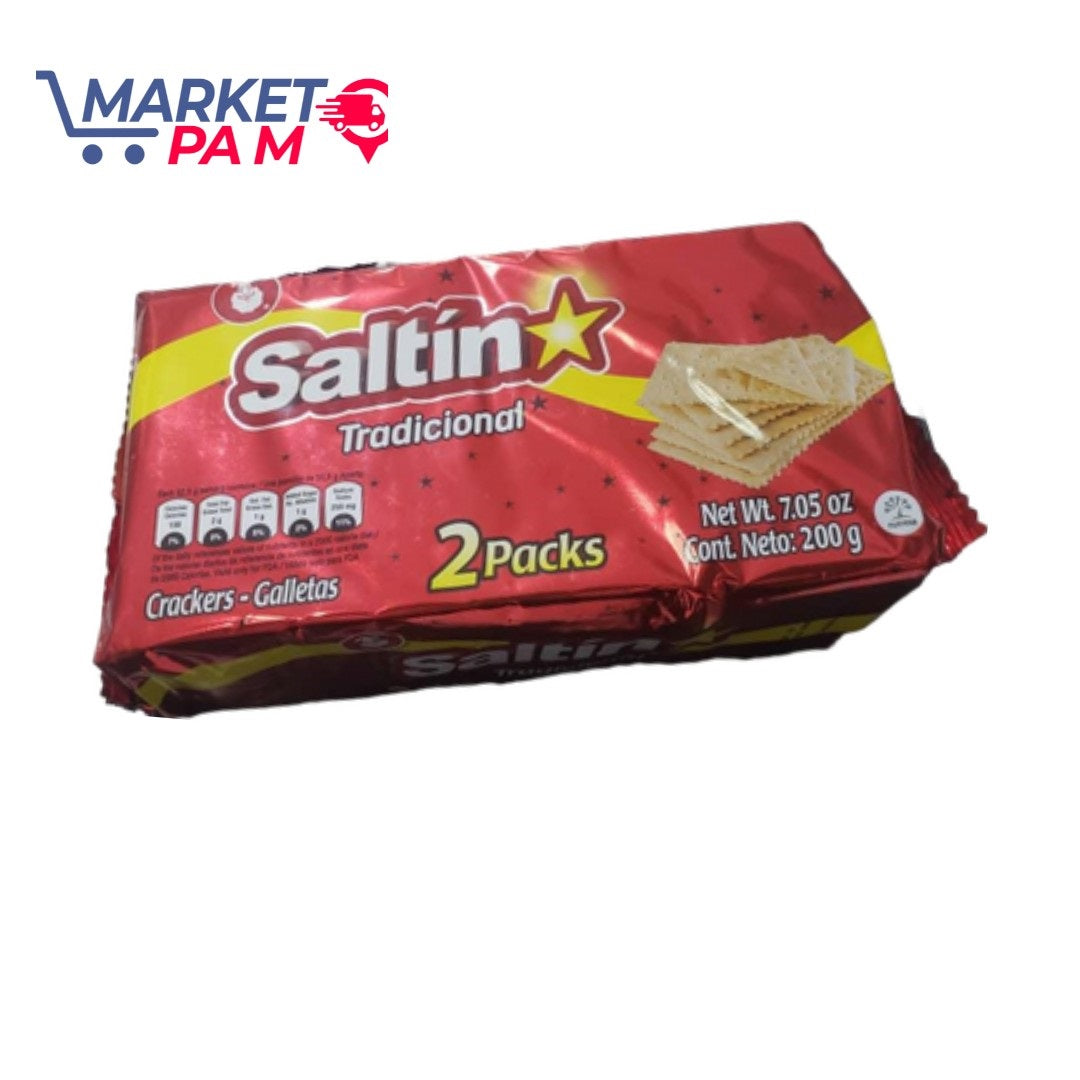 SALTIN TRADIIONAL 2 PACKS, CRACKERS-GALLETTAS